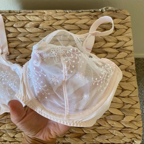 SOLD NWOT Simone perele embroidered lace plunge bra - Picture 4 of 9